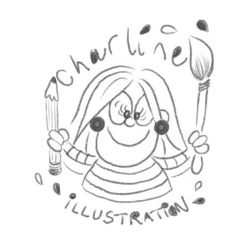 logo charline illustration